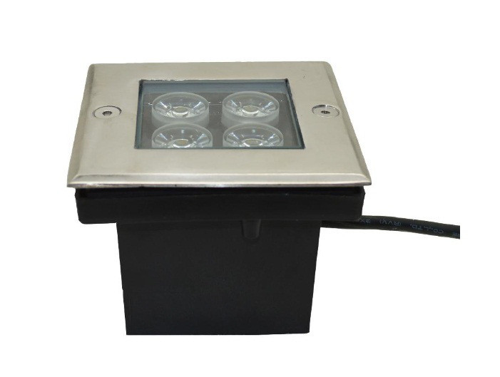Грунтовый тротуарный светодиодный светильник Ecolend 4W AC65-265V - фото 1 - id-p8352773