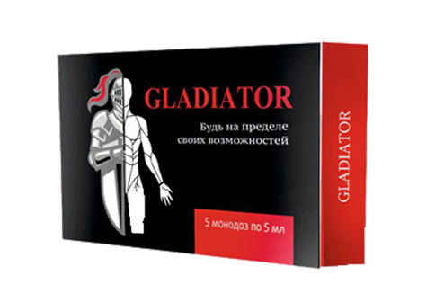 Gladiator (Гладиатор) - монодозы для потенции - фото 1 - id-p8356737