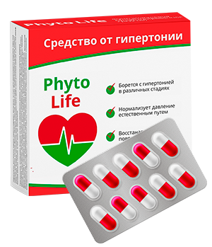 PhytoLife (ФитоЛайф) - капсулы от гипертонии - фото 1 - id-p8356738