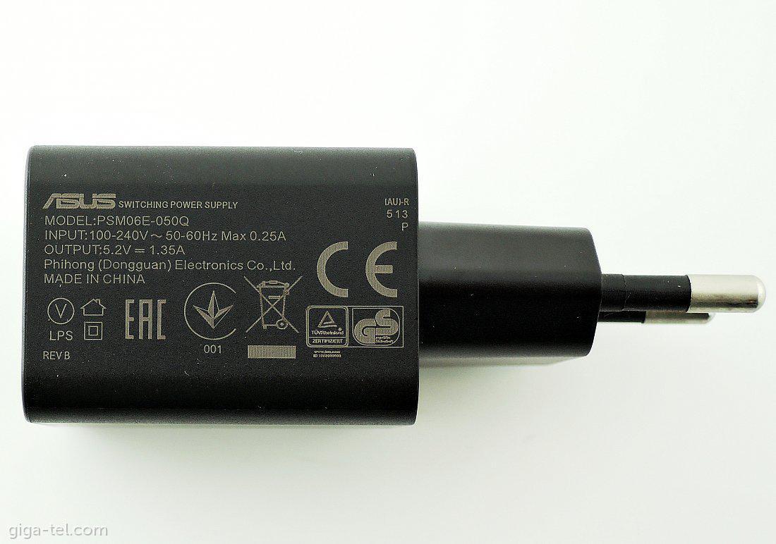 Сетевая зарядка ASUS 1.35A 5.2V USB | PSM06E-050Q зарядное устройство - фото 1 - id-p8434152