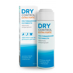 Dry Control (Драй Контрол) - двухфазный препарат от повышенной потливости - фото 1 - id-p8449217