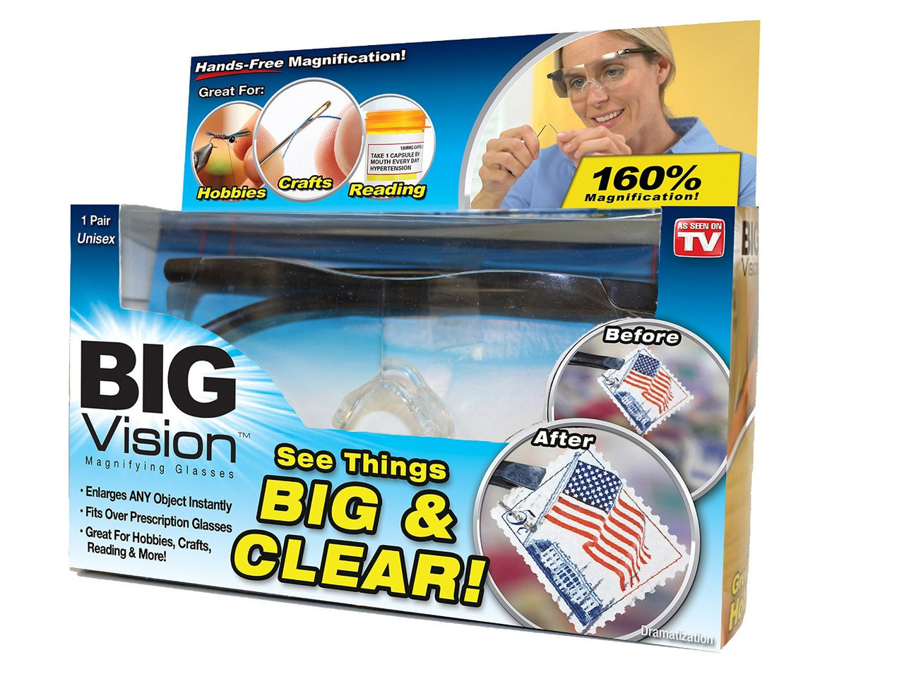 Big Vision (Биг Вижн) увеличивающие очки - фото 1 - id-p8519688