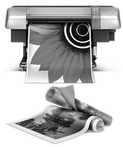 Черно-белая широкоформатная печать в Кишиневе - фото 1 - id-p8519723
