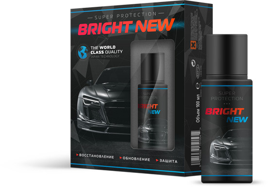 Bright New (Брайт Нью) защитное покрытие для авто - фото 1 - id-p8531363
