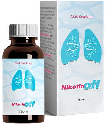 NikotinOff (НикотинОфф) сироп от курения - фото 1 - id-p8536168
