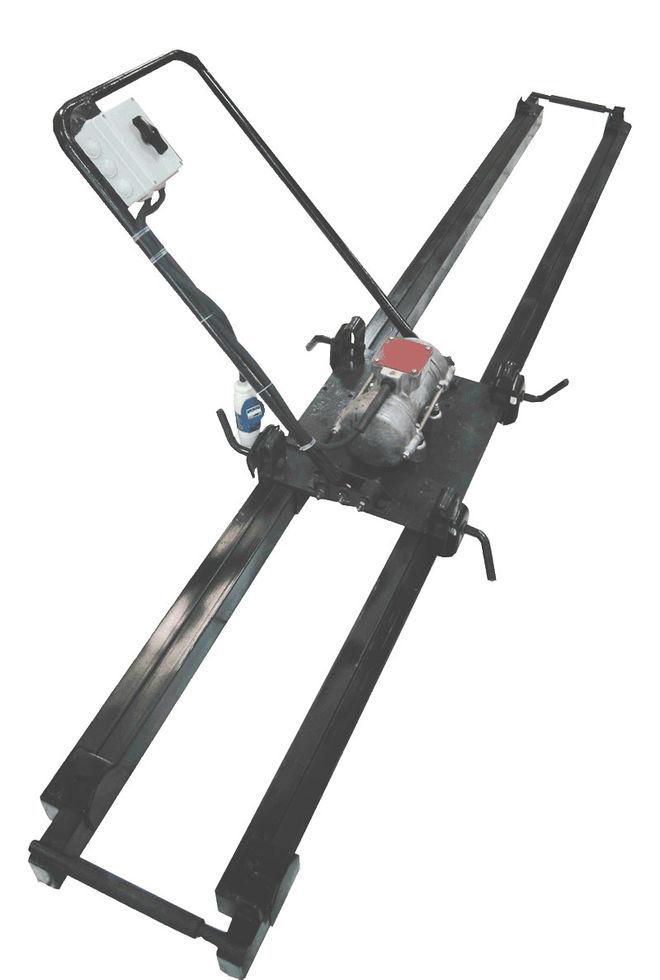 Телескопическая электрическая виброрейка ВР 2,5-4 метра (42В) - фото 1 - id-p8551598