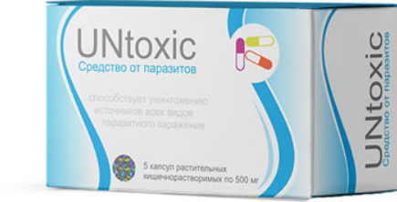 UNtoxic (АНтоксик) комплекс от паразитов - фото 1 - id-p8574587