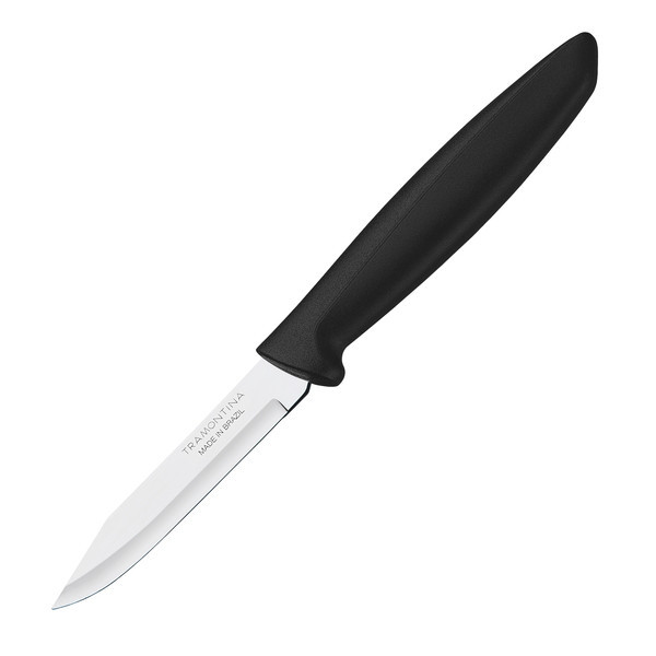 Нож для овощей Tramontina Plenus black 76 мм 23420/003 - фото 1 - id-p8549692