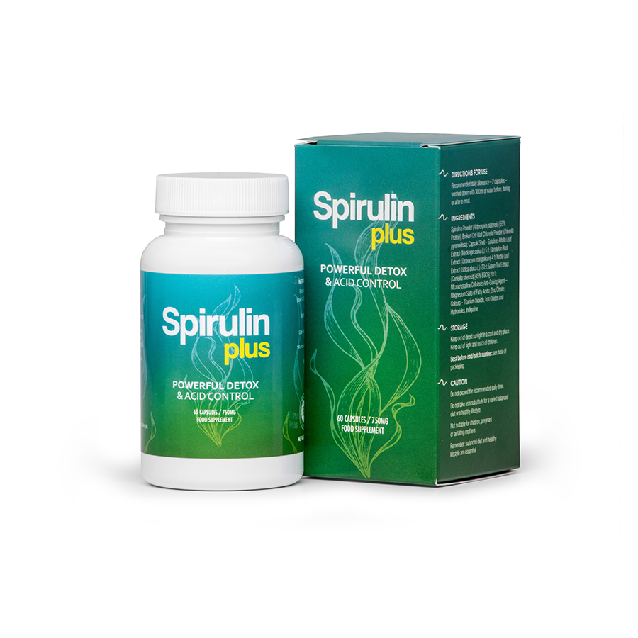 Spirulin Plus (Спирулин Плас) - капсулы для похудения - фото 1 - id-p8620388