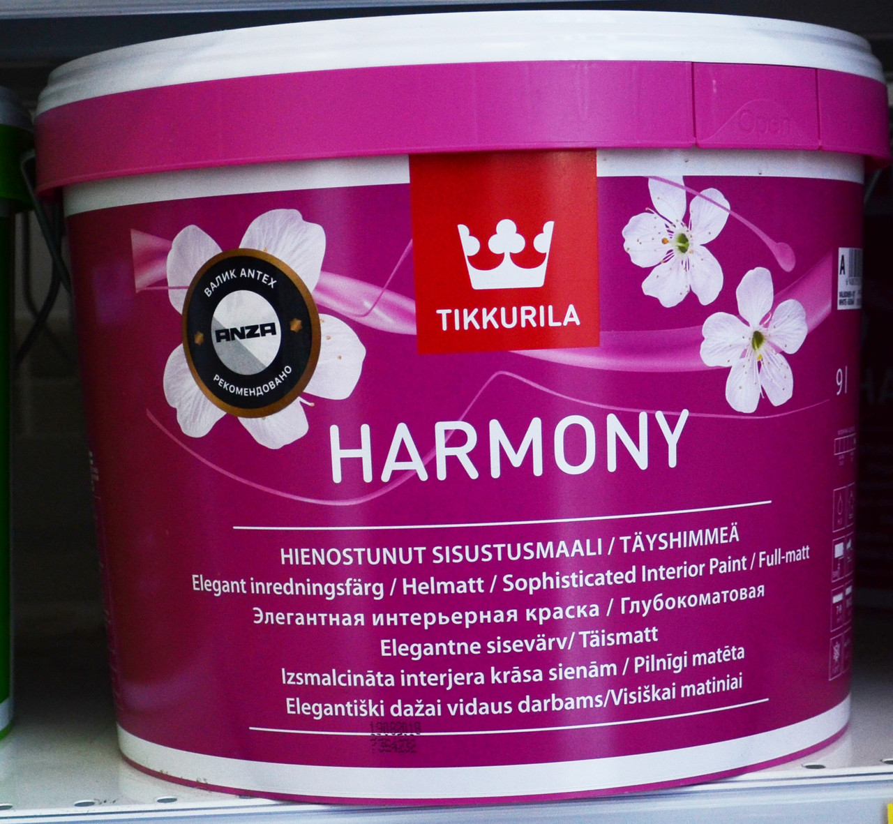 Совершенно матовая краска Гармония Tikkurila Harmony 9л База А - фото 1 - id-p8630277