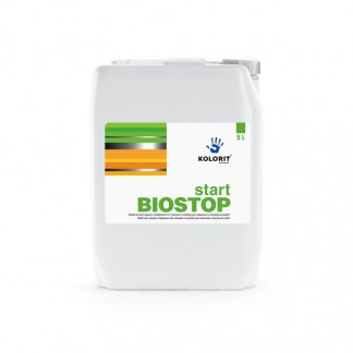 Средство для защиты поверхности от грибков и плесени Kolorit Start Biostop,Колорит Старт Биостоп 1л - фото 1 - id-p8630337