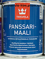 Panssarimaali Tikkurila, краска для крыш Панссаримаали База А 0,9л
