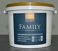 Абсолютно матовая краска Колорит Фэмэли (Kolorit Family) 0,9л