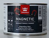 Краска Магнит, magnetic tikkurila, для внутренних работ 0,5л