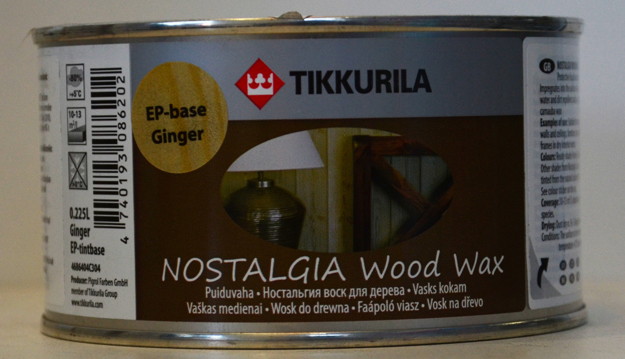 Масло воск для дерева Tikkurila Nostalgia Coconut(кокос) 0,333л - фото 1 - id-p8630659