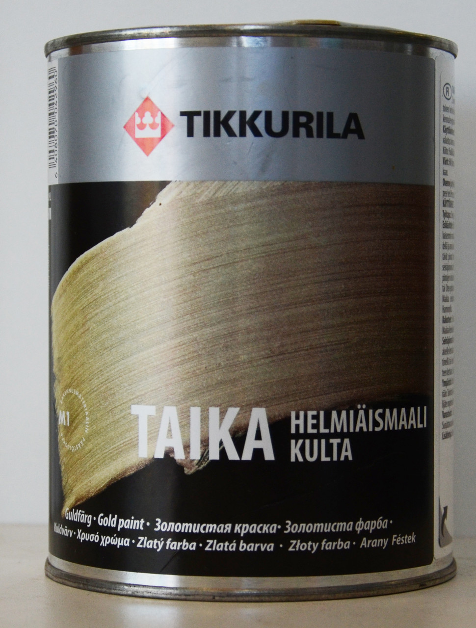 Тиккурила Тайка перламутровая краска (TAIKA золото) 1л - фото 1 - id-p8630701