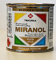 Декоративная краска Миранол, Tikkurila MIRANOL Золото 0,1л