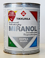 Декоративная краска Миранол, Tikkurila MIRANOL Серебро 1л