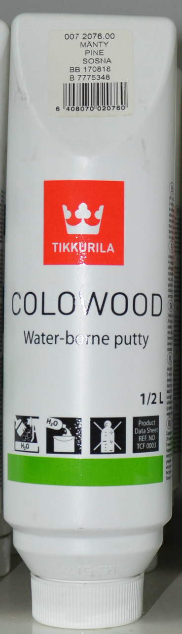 Tikkurila Colowood - Коловуд шпатлевка БЕРЕЗА по дереву 0,5л - фото 1 - id-p8630756