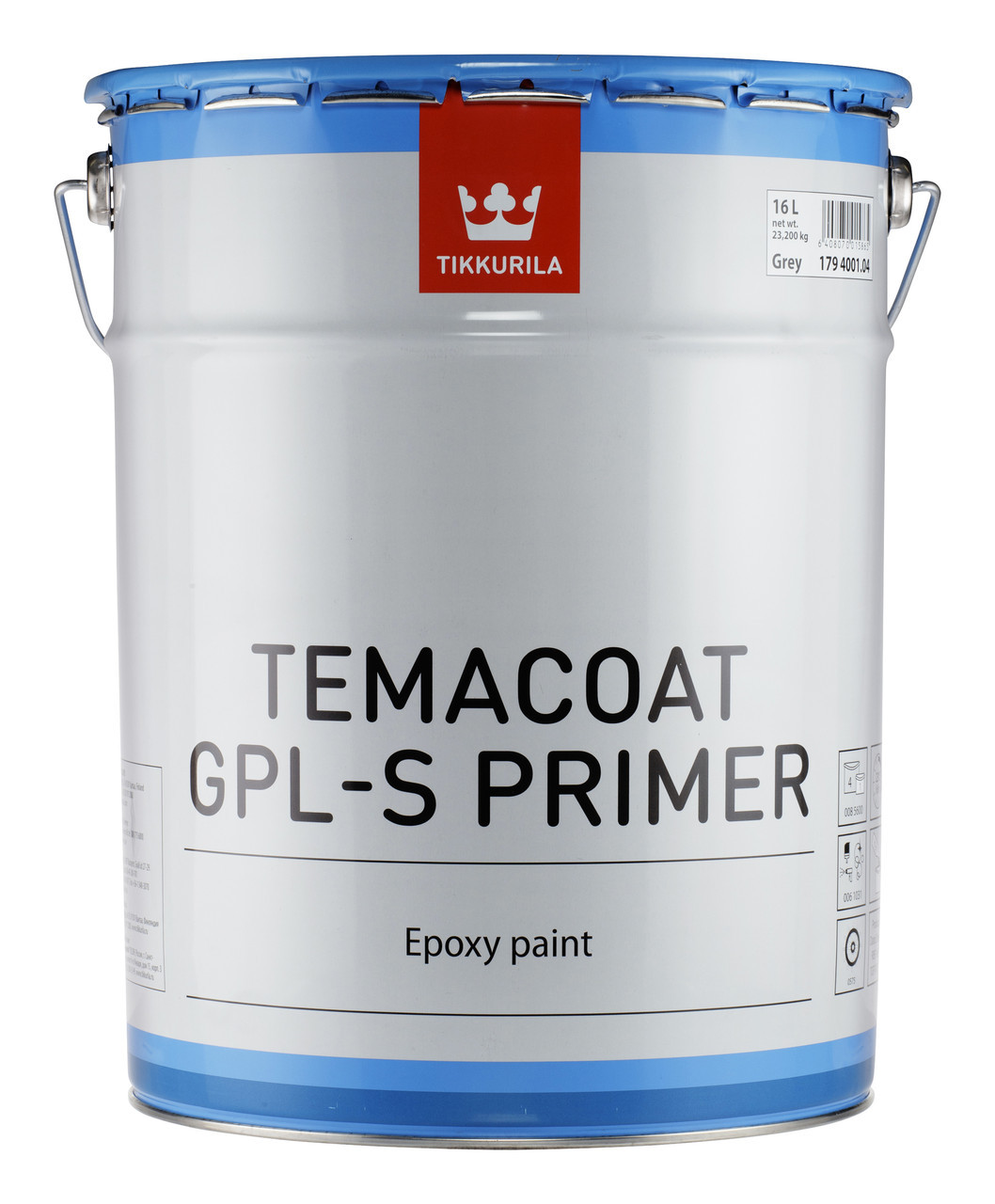 Эпоксидная грунтовка с цинком Tikkurila Temacoat GPL-S Primer TVH 14.4 л - фото 1 - id-p8630901