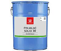 Акрилатный лак Пиньялак Солид 30, Tikkurila Pinjalac Solid 30, 2.7л