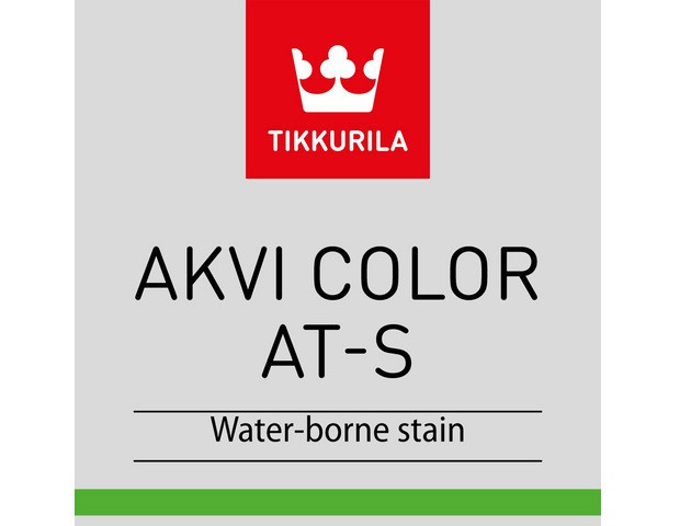 Tikkurila Akvi Color AT-S, водоразбавляемая морилка Акви Колор АТ-S 2.7 л - фото 1 - id-p8630924