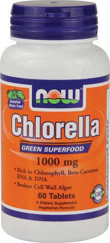 Пресноводная водоросль Хлорелла / Chlorella, 1000 мг 60 таблеток - фото 1 - id-p8642610