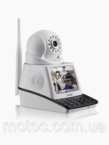 Камера с экраном NET CAMERA, веб-камера, камера видеонаблюдения (запись на карту памяти TF card) - фото 1 - id-p8694892