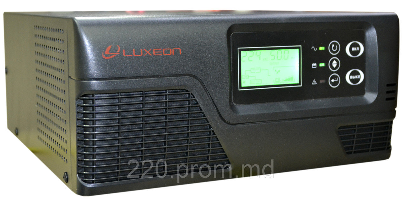 ИБП LUXEON UPS-700ZR для котла, чистая синусоида, внешняя АКБ. - фото 1 - id-p8705934