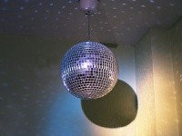 Зеркальный шар с мотором