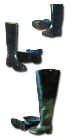 Резиновые формовые мужские сапоги - фото 1 - id-p1337558
