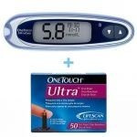 Система контролю рівня глюкози в крові OneTouch® UltraEasy® + тест-полоски 50 шт. - фото 1 - id-p1337803