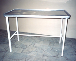 СТОЛ ЗОМБЕРГА СЗ-1 (стол инструментальный с нержавеющей панелью) - фото 1 - id-p1337997