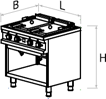 Фритюрницы напольные электрические ФЕП-2Х20-380