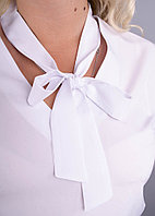 Сусана. Оригинальная блуза плюс сайз. Белый.