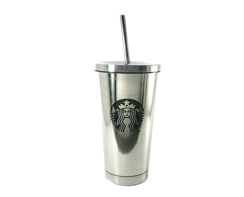 Starbucks стакан с трубочкой (500 мл) - фото 1 - id-p8770307