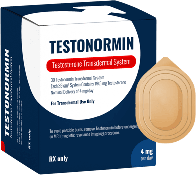 Testonormin (Тестонормин) - тестостероновые пластыри - фото 1 - id-p8776695