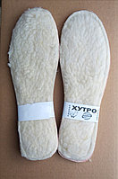 Стельки для обуви мех зима на кожкартоне размер 44
