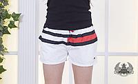 Женские шорты из плащевки для спорта и пляжа, копия Томми Хилфигер, серия "Мама и сын"