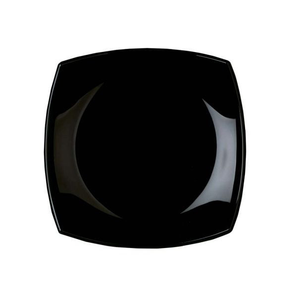 Тарелка десертная квадр. Luminarc Quadrato Black 19 см H3670 - фото 1 - id-p5552912