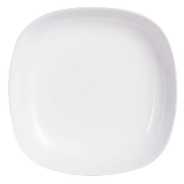 Тарелка суповая прямоуг. Luminarc Sweet Line White 22,5х20 см J0551 - фото 1 - id-p5560855