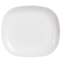 Тарелка десертная прямоуг. Luminarc Sweet Line White 21,5х19 см