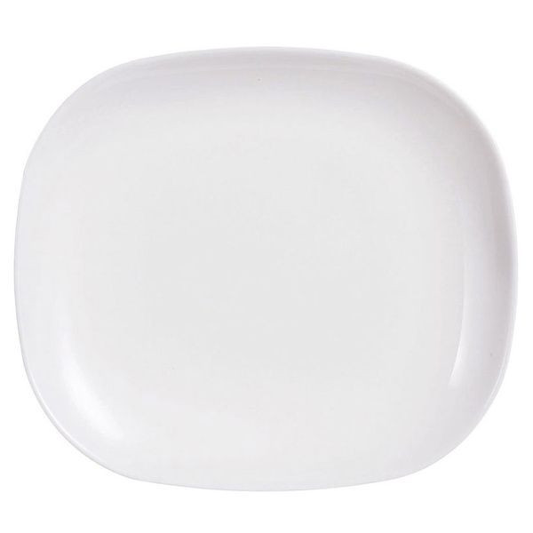 Тарелка десертная прямоуг. Luminarc Sweet Line White 21,5х19 см - фото 1 - id-p5552942