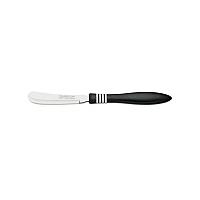 Нож для масла Tramontina Cor&Cor 76 мм черная ручка 23463/203