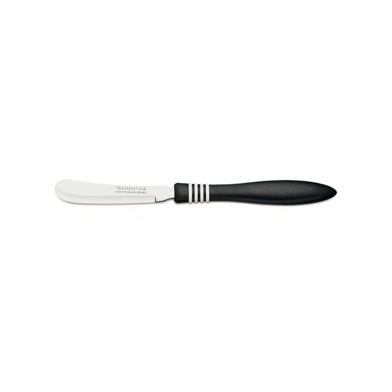 Нож для масла Tramontina Cor&Cor 76 мм черная ручка 23463/203 - фото 1 - id-p8306659