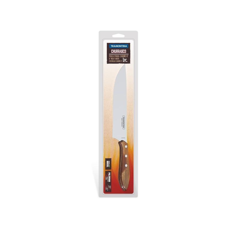Нож для мяса Tramontina Polywood Barbecue 203 мм 21191/148 - фото 1 - id-p8306661