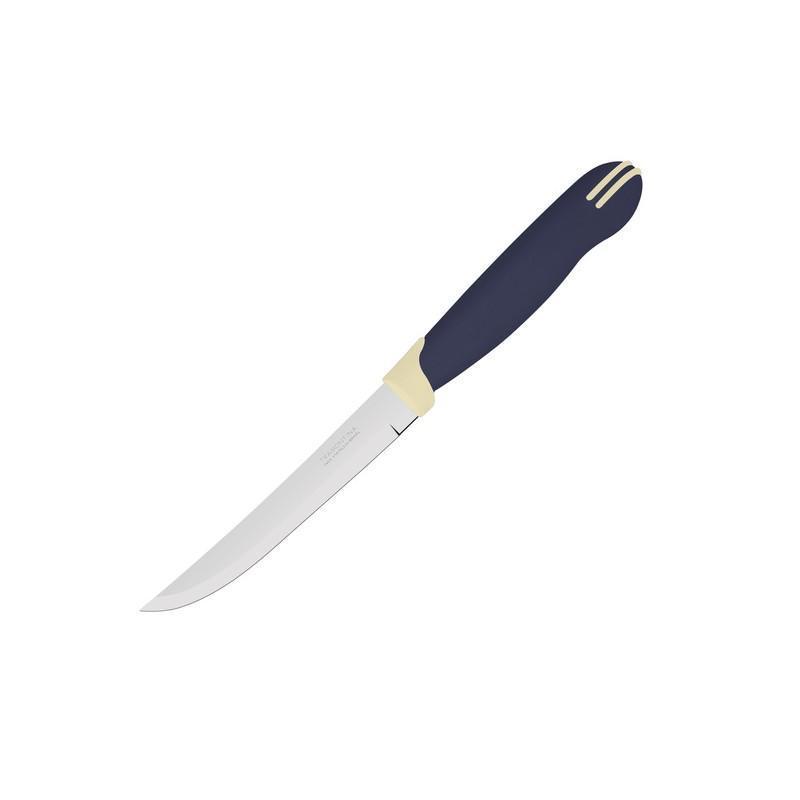 Нож для стейка Tramontina Multicolor ровн.лезв 12,5 см 23527/215 - фото 1 - id-p8306674