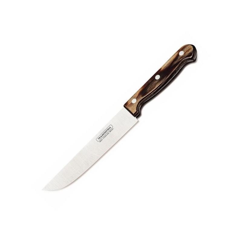 Нож кухонный Tramontina Polywood 152 мм инд.блистер 21138/196 - фото 1 - id-p8306685