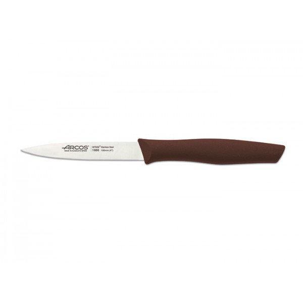 Нож для чистки Arcos Nova 10 см коричневый 188628 - фото 1 - id-p8306520