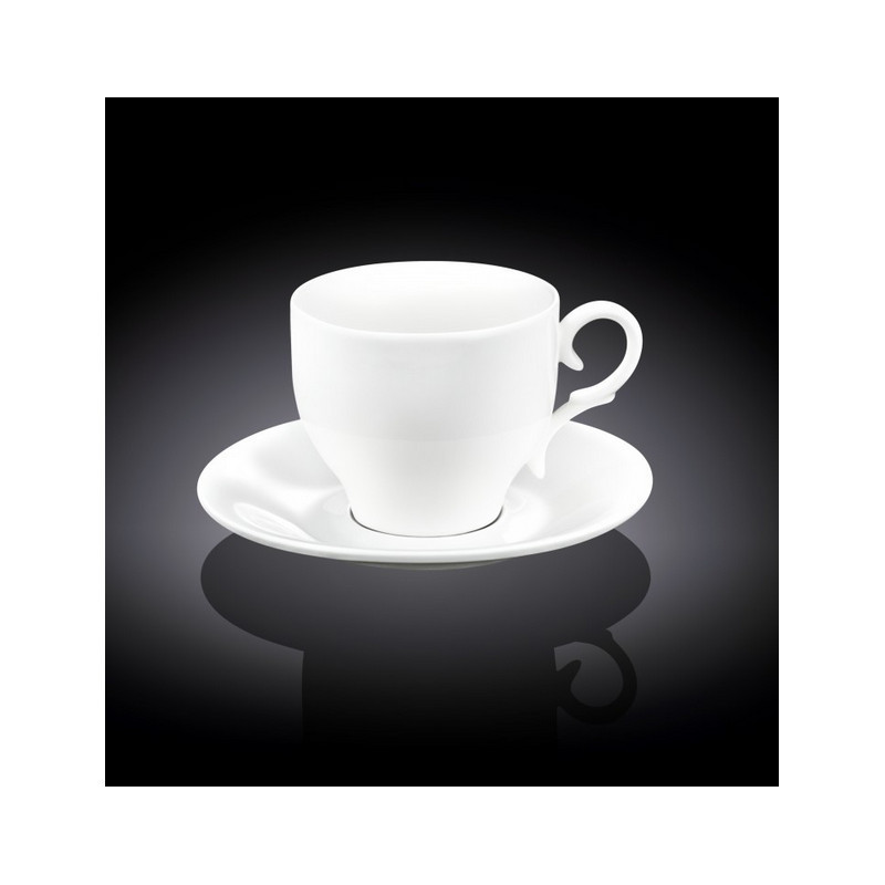 Чашка для капучино с блюдцем Wilmax 170 мл, WL-993104 - фото 1 - id-p5675691